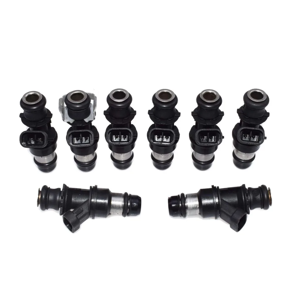 ISANCE 8 шт Топливная форсунка 4.8L 5.3L 6.0L 25.5LB для Buick Hummer H2 Isuzu Ascender GMC Savana Сьерра Юкон 17113553 17113698]