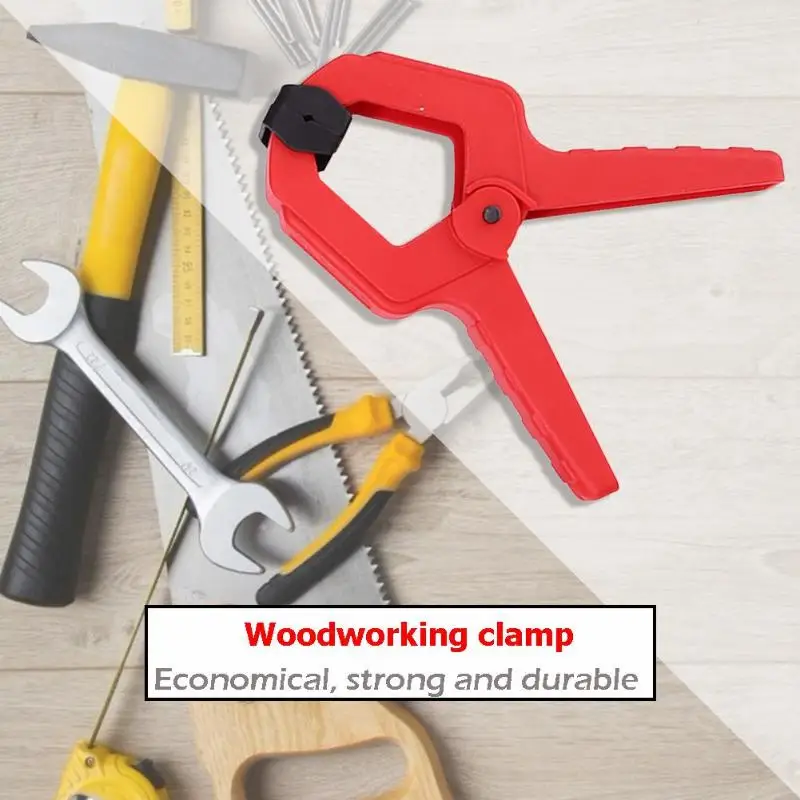 Heavy duty woodworking plastic spring clamp strong A type extra large clip nylon wood carpenter spring clamps tool