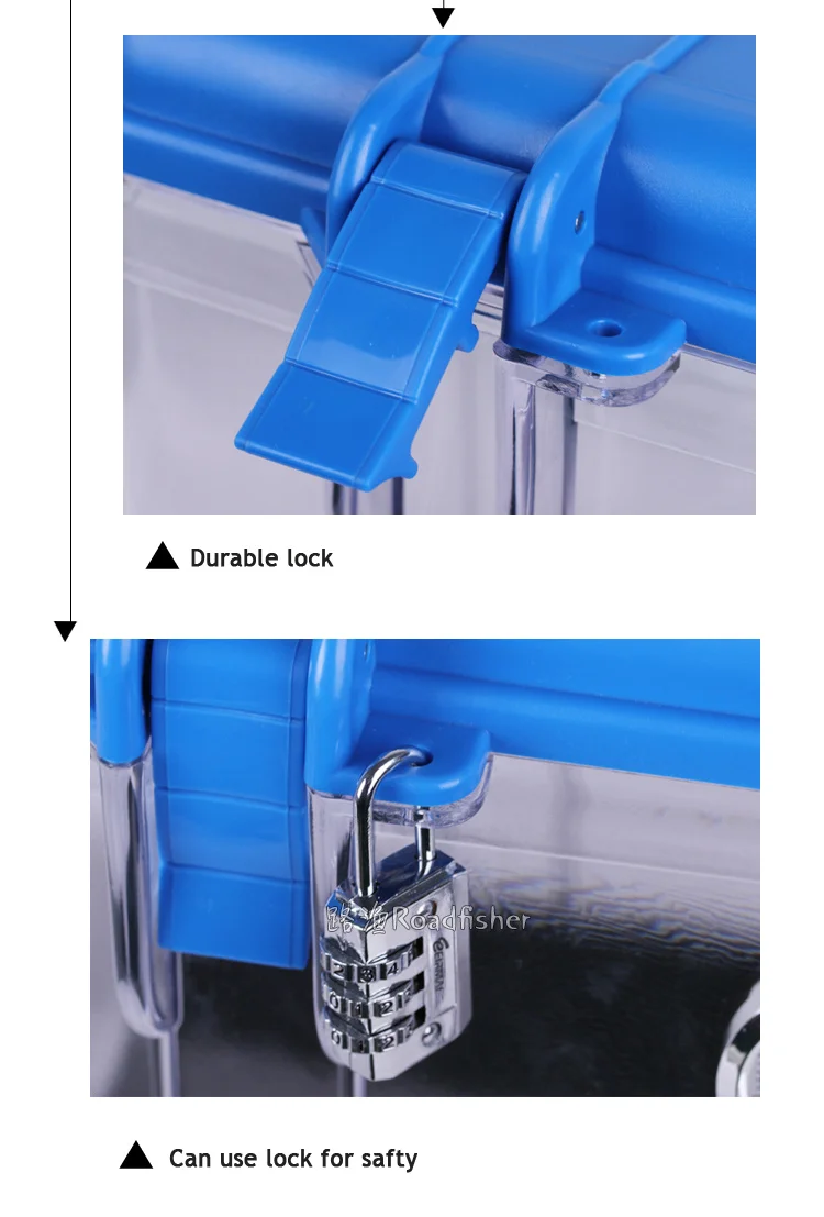 Roadfisher маленький ударопрочный водонепроницаемый чехол сухой влагостойкий контейнер для хранения, закрывающийся контейнер для цифровой зеркальной камеры DSLR и объектива