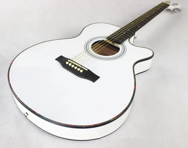 Cheap 2016 NEW guitars 40-10 40 inch high quality Acoustic Guitar Rosewood Fingerboard guitarra with guitar strings
