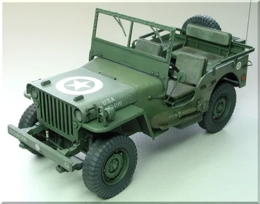 

DIY Paper Model Us Light Utility Vehicle Willys Jeep WW II Boy Gift Papercraft 3D Puzzle