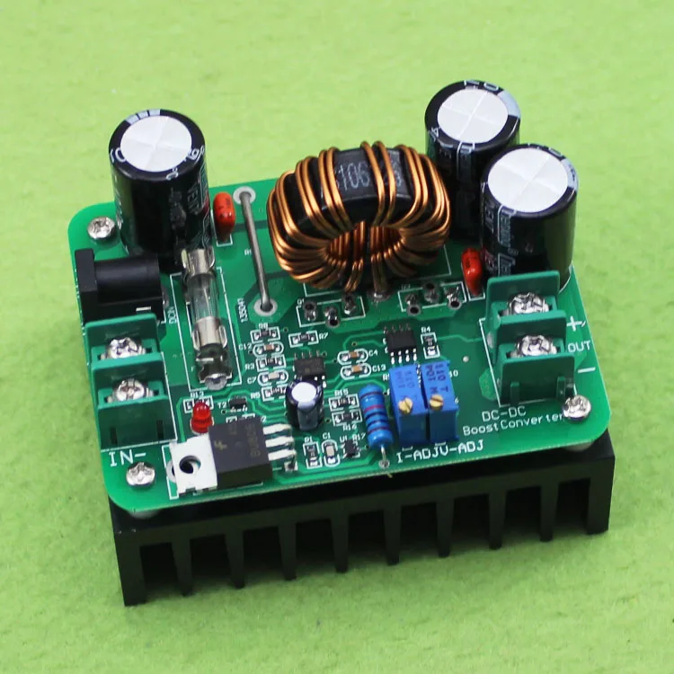 

DC-DC 600W boost module solar powered notebook power 10-60V L 12-80V high power C6A1