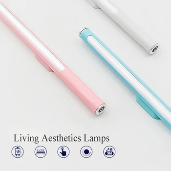 

Portable touch led reading lamp control multifunctional desk light, USB charge new fashion eye protect reading lamps