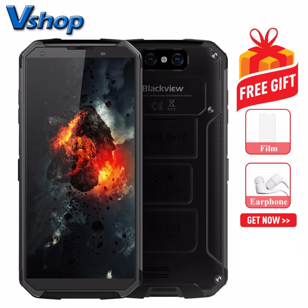 Оригинальный мобильный телефон Blackview BV9500 4G Android 8 1 4 Гб + 64 ГБ восьмиядерный