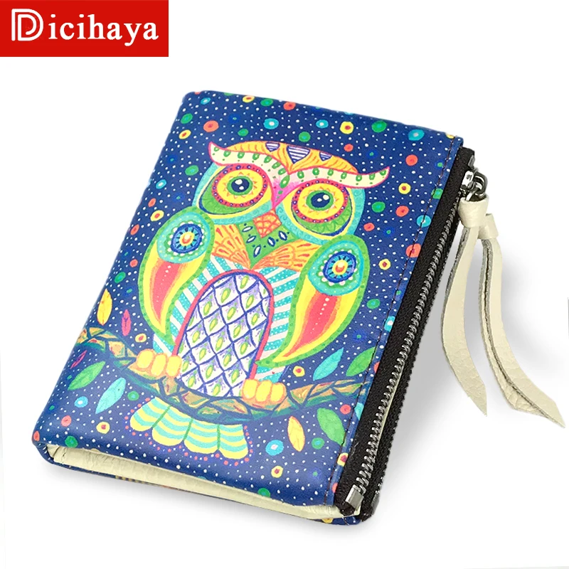 Buy DICIHAYA Leather Womens Wallets And Purses Double