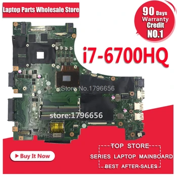 

GL553VW Motherboard i7-6700HQ For Asus FX53V FX53VW ZX53V ZX53VW laptop Motherboard GL553VW Mainboard GL553VW Motherboard