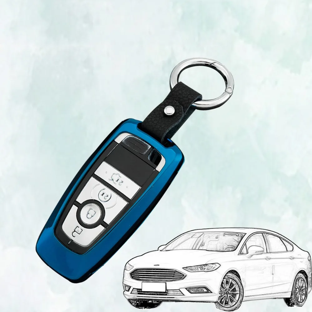 Модный чехол для дистанционного ключа от машины Авто защитный ключей Ford Escort Mondeo