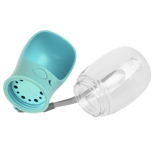 High Quality Portable 350ML Travel Water Feeder Pets Dogs Feeding Bottle Leakproof Outdoor Dog Pets Drinking Water Bottle