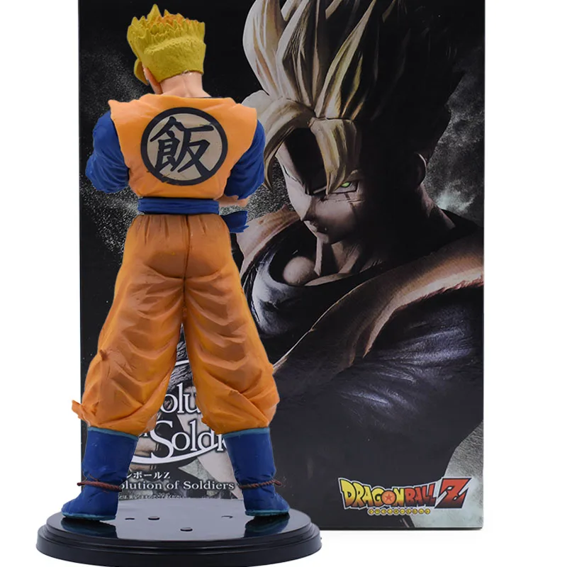 20cm Dragon Ball Z Goku PVC Action Figure Super SaiYan Awakening Son Goku Collection Model Toys for Christmas Gift