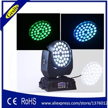 8 шт./лот SLS M мыть 36QZ продвижение! 36 шт. rgbw 10 Вт четырехъядерный перемещение головы мыть свет из светодиодов перемещение головы вымыть огни