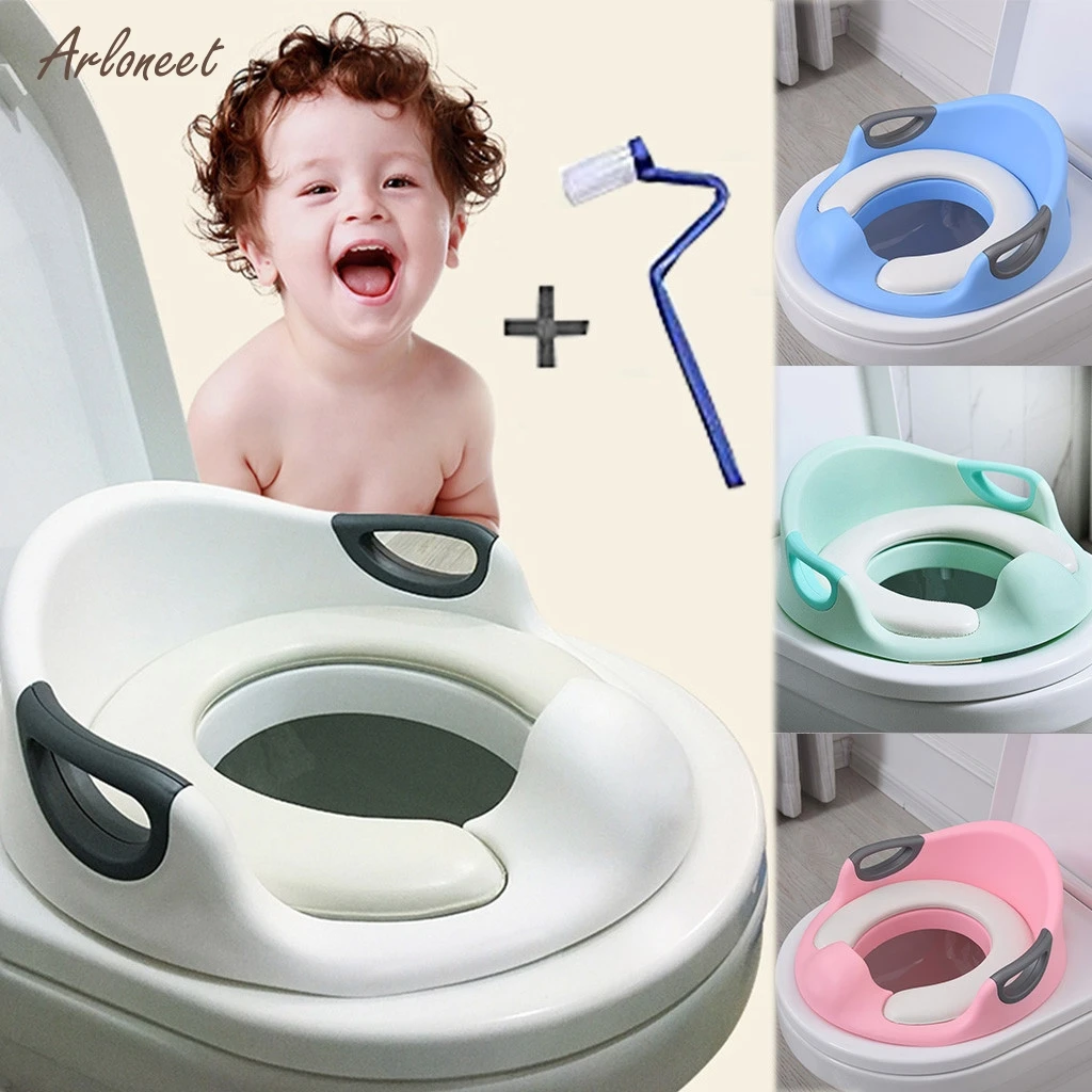 Potty Toilet Seat,Potty Training Toilet Seat with Ladder Toddler Trainer Chair for Girls and Boys,Suitable for Children Aged 1-7.