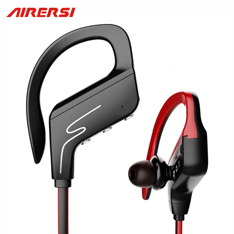 

SP6 Wireless Sports Headphones IPX4 Sweat-Proof Bluetooth Headset stereo Handsfree Wireless Earphone with Sport Earbuds
