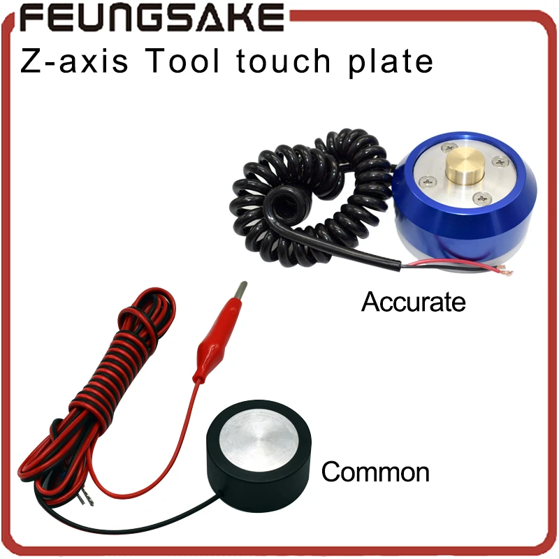 Milling Tools CNC Z-Axis Tool Setting Touch Plate Probe Mach3 Router Accessories