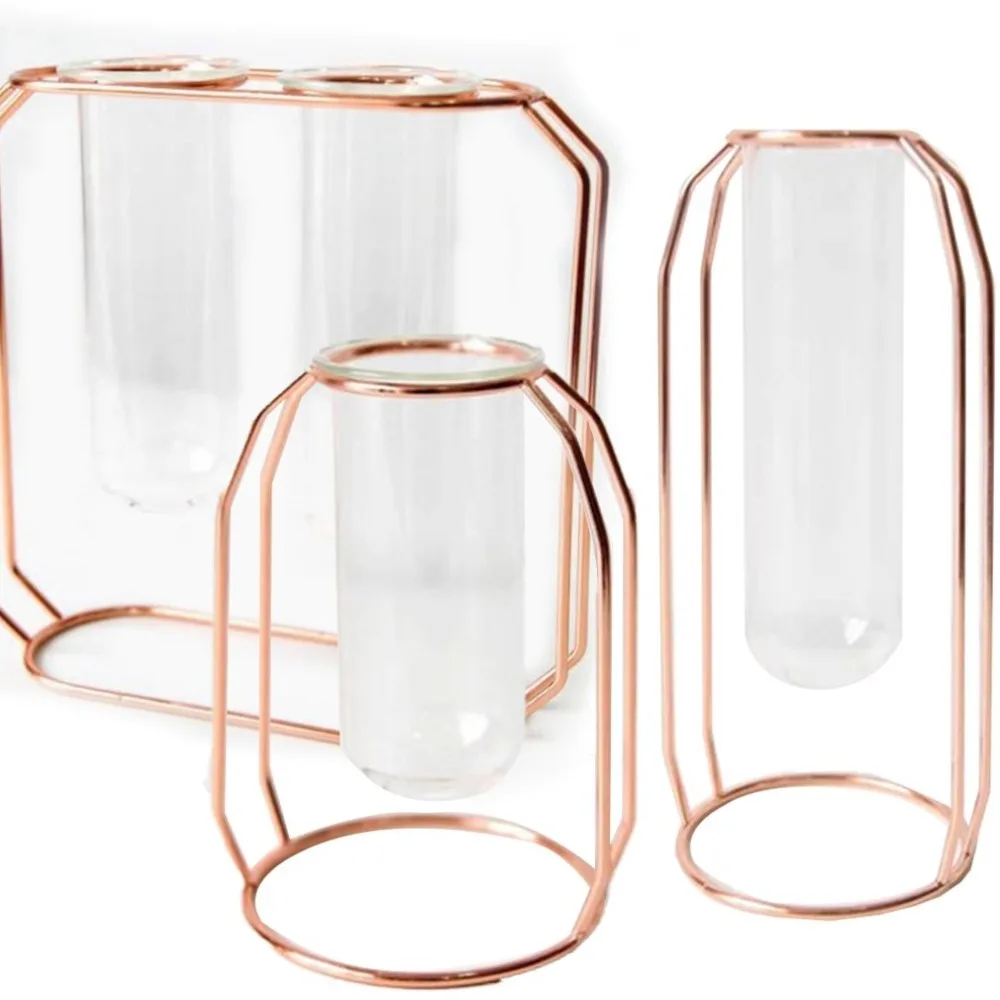 Glass Vase Plant Stand Decorative Metal Garden Patio Wedding Standing Flower Pot Rack Display With Modern Water Planter Glass Vase Plant Stand Decorative Metal Garden Patio Wedding Standing Flower Pot Rack Display With Modern Water Planter