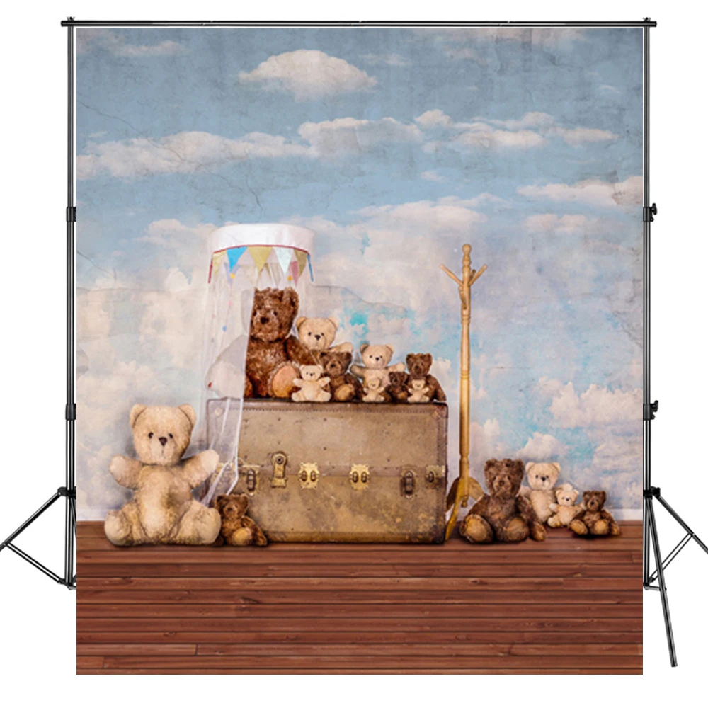 Cute Children Backgrounds For Photo Studio More Size Custom Retro Baby Photos Studios Background Backdrop | Электроника