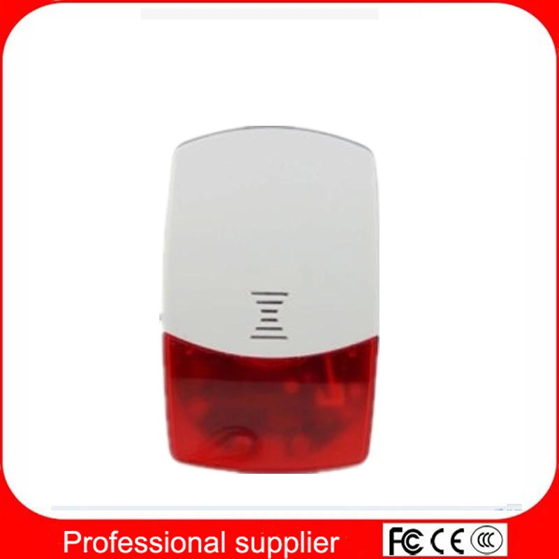 

868MHZ wireless strobe siren with sound&light,flash siren horn for 7 inch X6 alarm system,433MHZ G90B plus siren for home secure