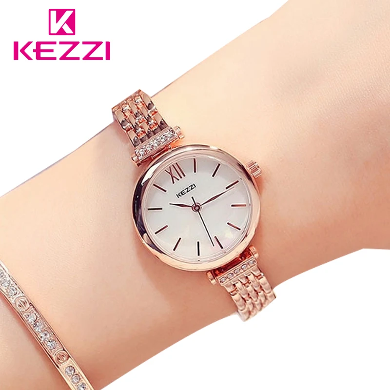 

New 2018 Fashion Casual Clock Silver Women's Bracelet Watches Women Rhinestone Watches Lady Quartz Wrist Watch