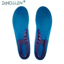 DORISLEN силиконовые спортивные стельки Plantar Fasciitis Массажный Гель Вставки для мужчин и женщин