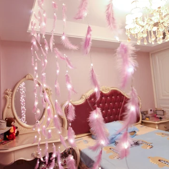 

3M DIY Feather USB Led String Fairy Light String Xmas Party Home Wedding Garden Garland Christmas Decorations