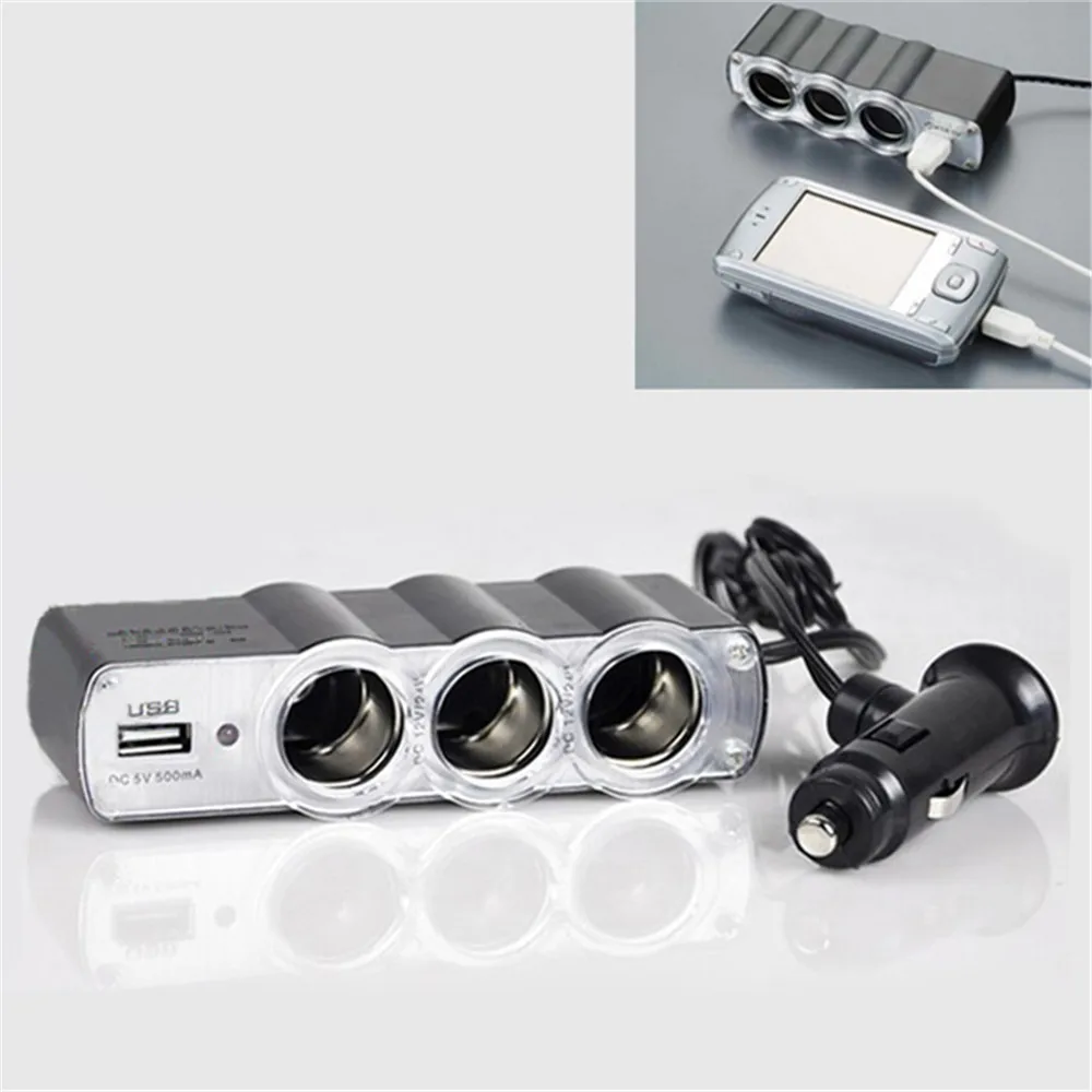 Car charger for mobile phones adapter 12v usb charger usb2.0 abs car usb socket Supply Car Charger Adapter&Triple Cigarette Ligh Car charger for mobile phones adapter 12v usb charger usb2.0 abs car usb socket Supply Car Charger Adapter&Triple Cigarette Ligh