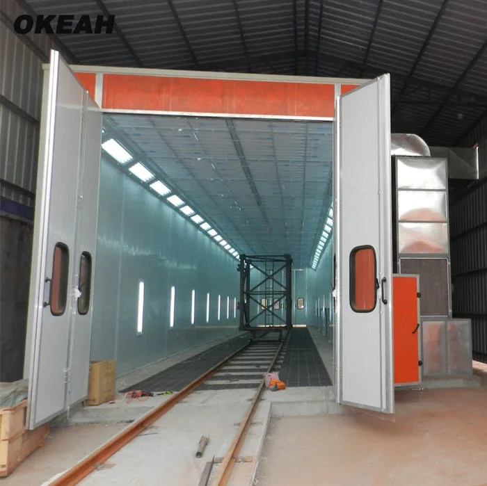 

Truck Bus Engineering Vehicle Spray Booth 10m 12m 14m Length