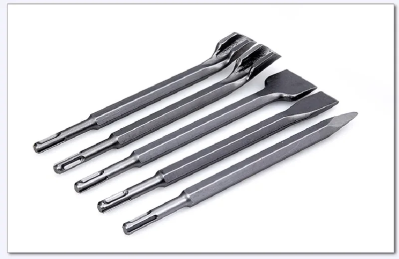 NEW 4pcs Electric Hammer chisel for concrete/brick/wall/tile slotting