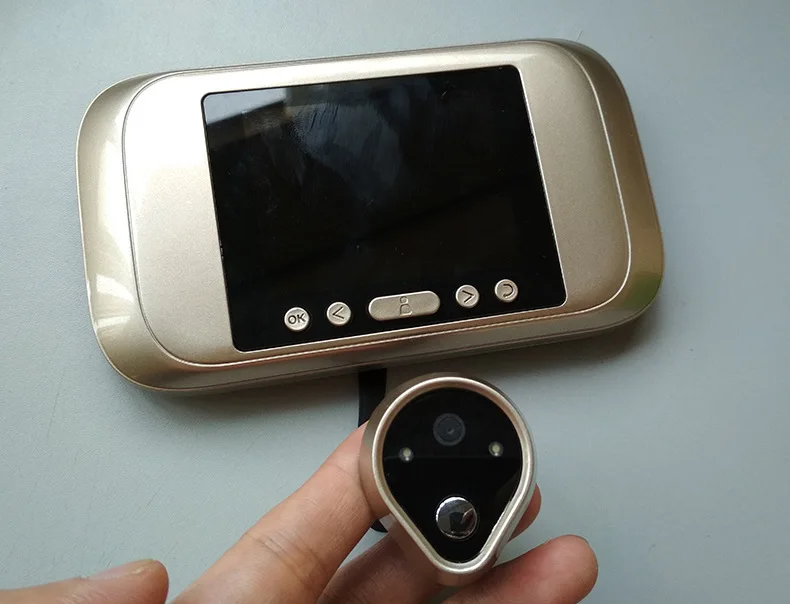 3.2'' LCD digital HD Sevideo surveillance wireless doorbell with Camera Door Eye WiFi for Visitors militar alarm devices door