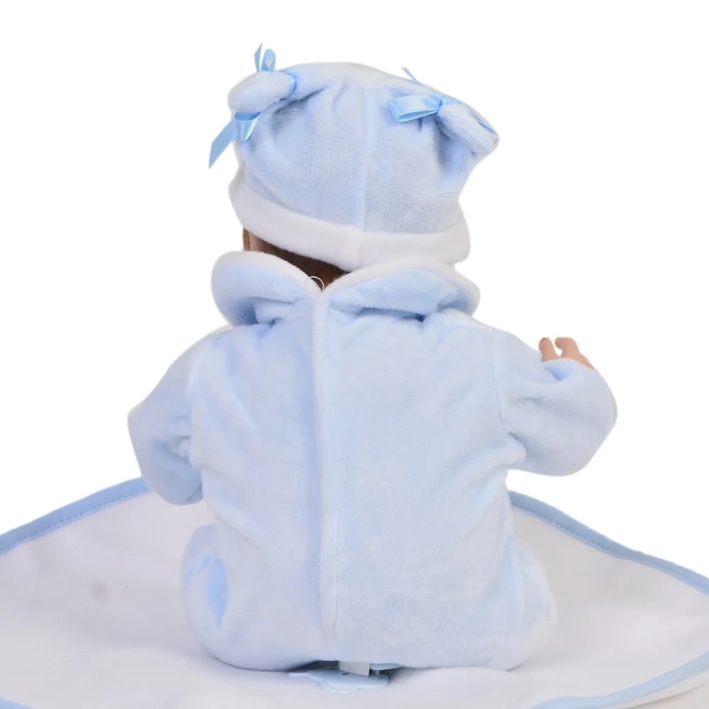 Очаровательные Куклы Bebe 18 дюймов Реалистичная кукла для новорожденных мальчиков