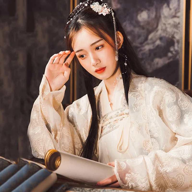 Костюм для китайских танцев красный Hanfu для женщин Традиционная сценическая одежда народное платье одежда для восточных выступлений карнавальный наряд DC2348