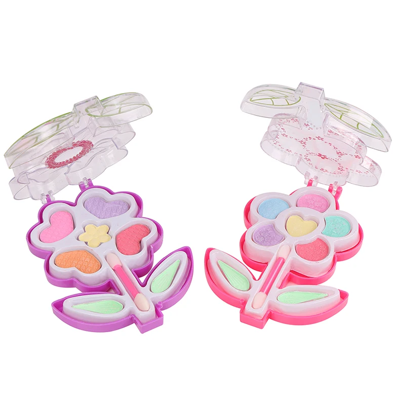 Детский макияж принцессы цветок набор игрушек для макияжа игровой домик