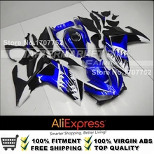 BLUE AND WHITE YZF R25 R3 ABS Fairing Kit For Yamaha