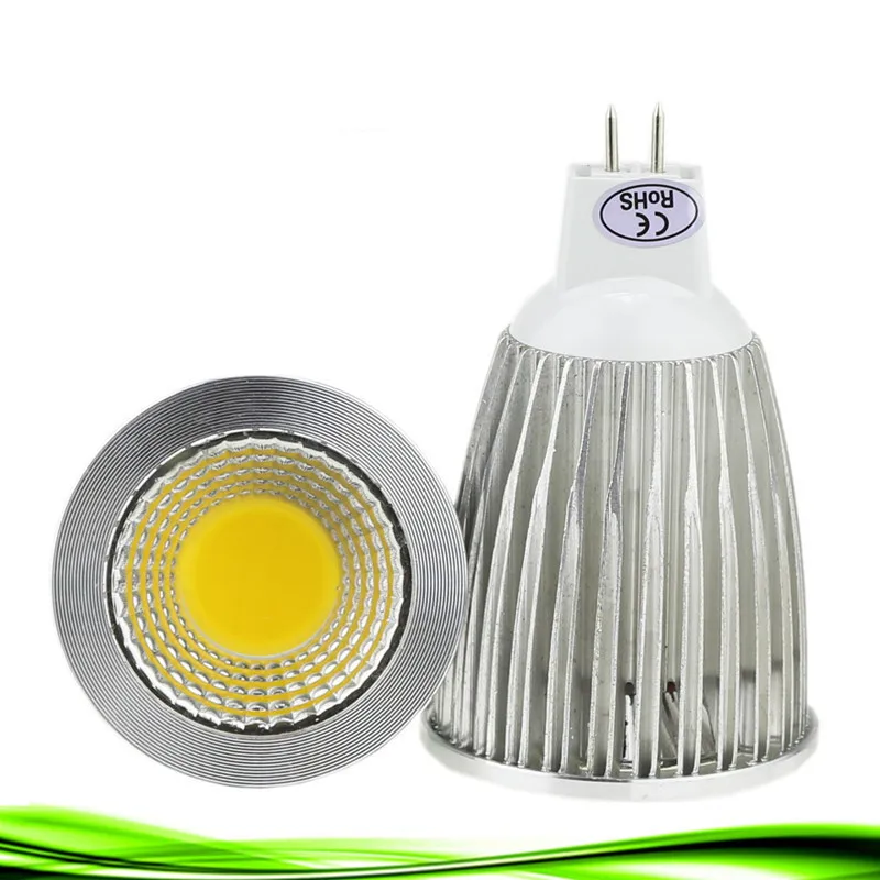 DHL Led COB точечная лампа MR16 12V AC/DC 9W 12W 15W Светодиодная теплая/Чистая/крутая белая