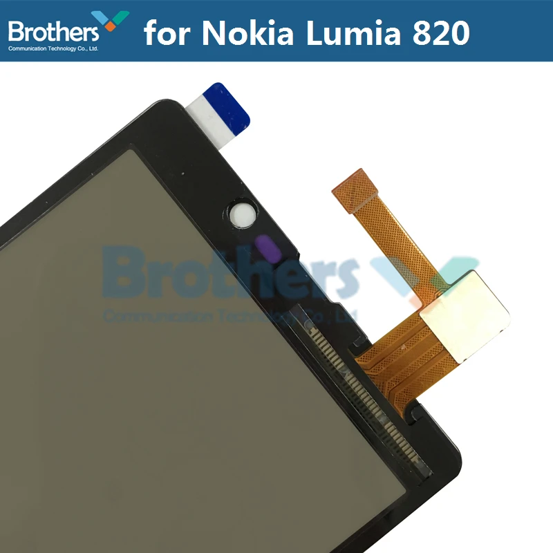 Дигитайзер сенсорного экрана для Nokia Lumia 820 N820 переднее Сенсорное стекло