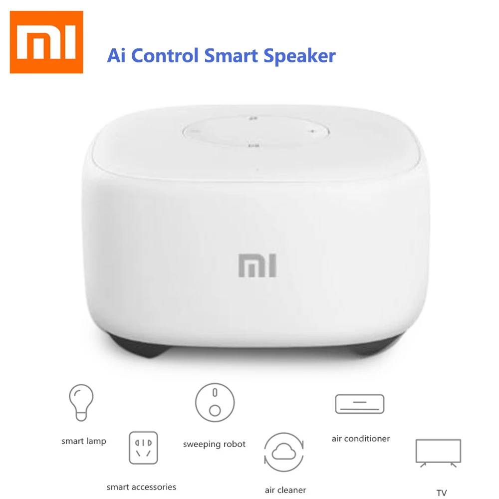 Xiaomi mi AI динамик mi ni 2,4G Wifi Голосовая умная Колонка Портативная колонка Bluetooth 4,1 с mi c для смартфона