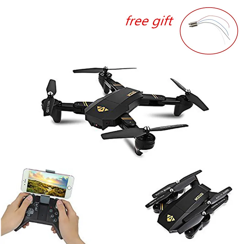 

RC Drone Foldable Selfie Mini Drone Visuo XS809W Wifi Camera Remote Control RC Quadcopter FPV Multicopter Model Airplane Toy