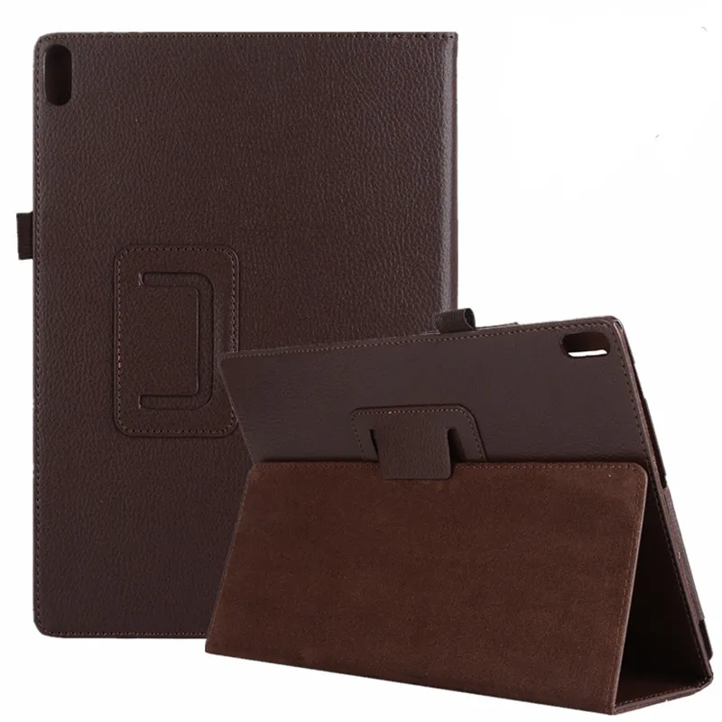 Чехол для Lenovo Tab M10 TB X605F планшет личи искусственная кожа чехол подставка Funda Capa 10 1