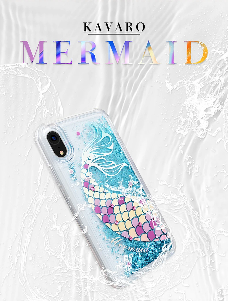 KINGXBAR for iPhone XR Case Quicksand Case for iPhone XR Cover Anti-knock for iPhoneXR Cover Cute Luxury for Apple XR Shell Capa (6)