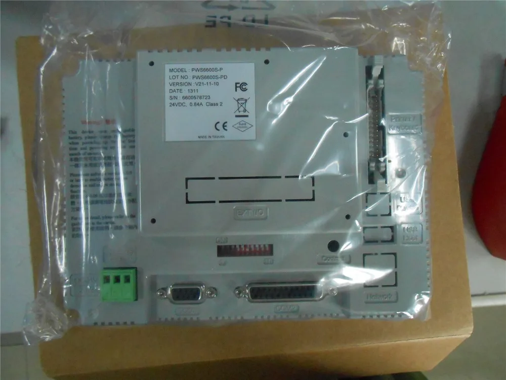 Новый Hitech 5 7 &quotдюймовый HMI Сенсорный экран PLC Панель оператора дисплей моно STN LCD