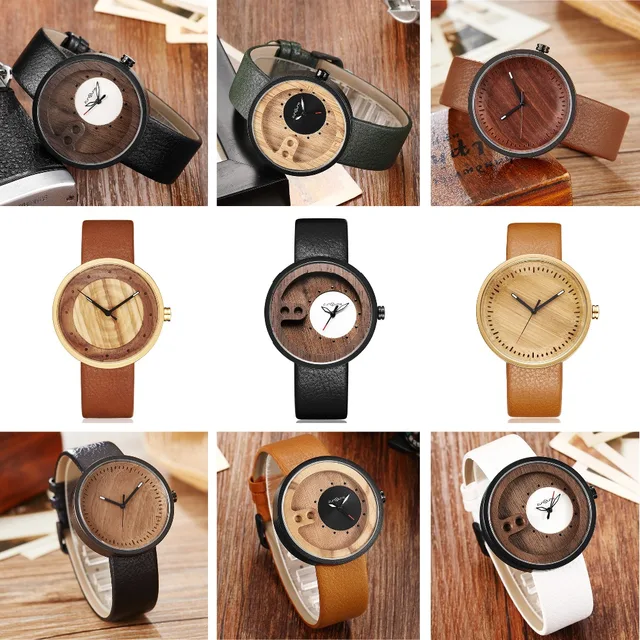 Men Women Bamboo Wood Watch Man Ladies Wooden Wrist Watches Original Couple Retr Men Women Bamboo Wood Watch Man Ladies Wooden Wrist Watches Original Couple Retr