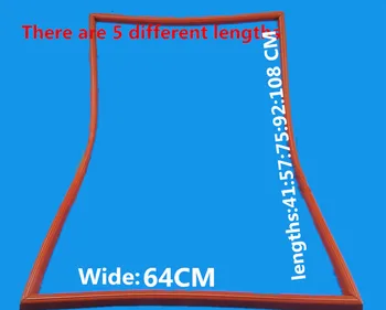 

1pcs high temperature silicone seal oven door seal silicone rubber strips oven door seal oven parts