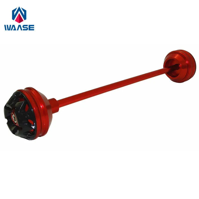 

waase For BMW R Nine T F800R S1000XR R1200R R1200RS LC 2015 2016 2017 2018 Front Wheel Fork Axle Sliders Cap Crash Protector