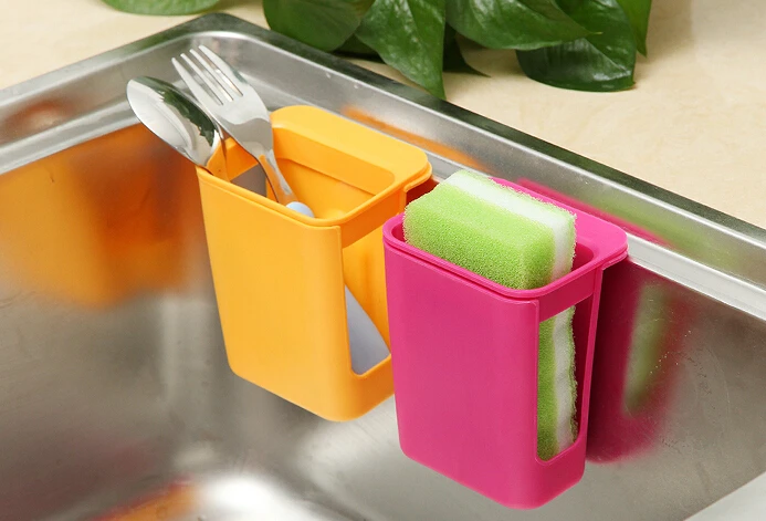 Accessori per la cucina cucina rack di stoccaggio cucina lavello spugna pulita holder cucina gadget