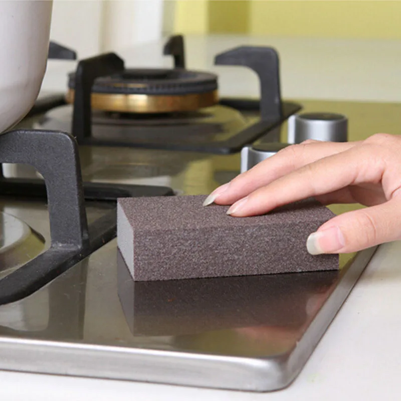1pcs Sponge Kitchen Nano Emery Magic Clean Rub The Pot Except Rust Focal Stains Sponge|cleaning magic sponge|stain |