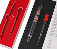 Moonman M2 Transparent Dropper Fountain Pen Large capacity Ink Storing Iridium Point 0 38 0 5mm
