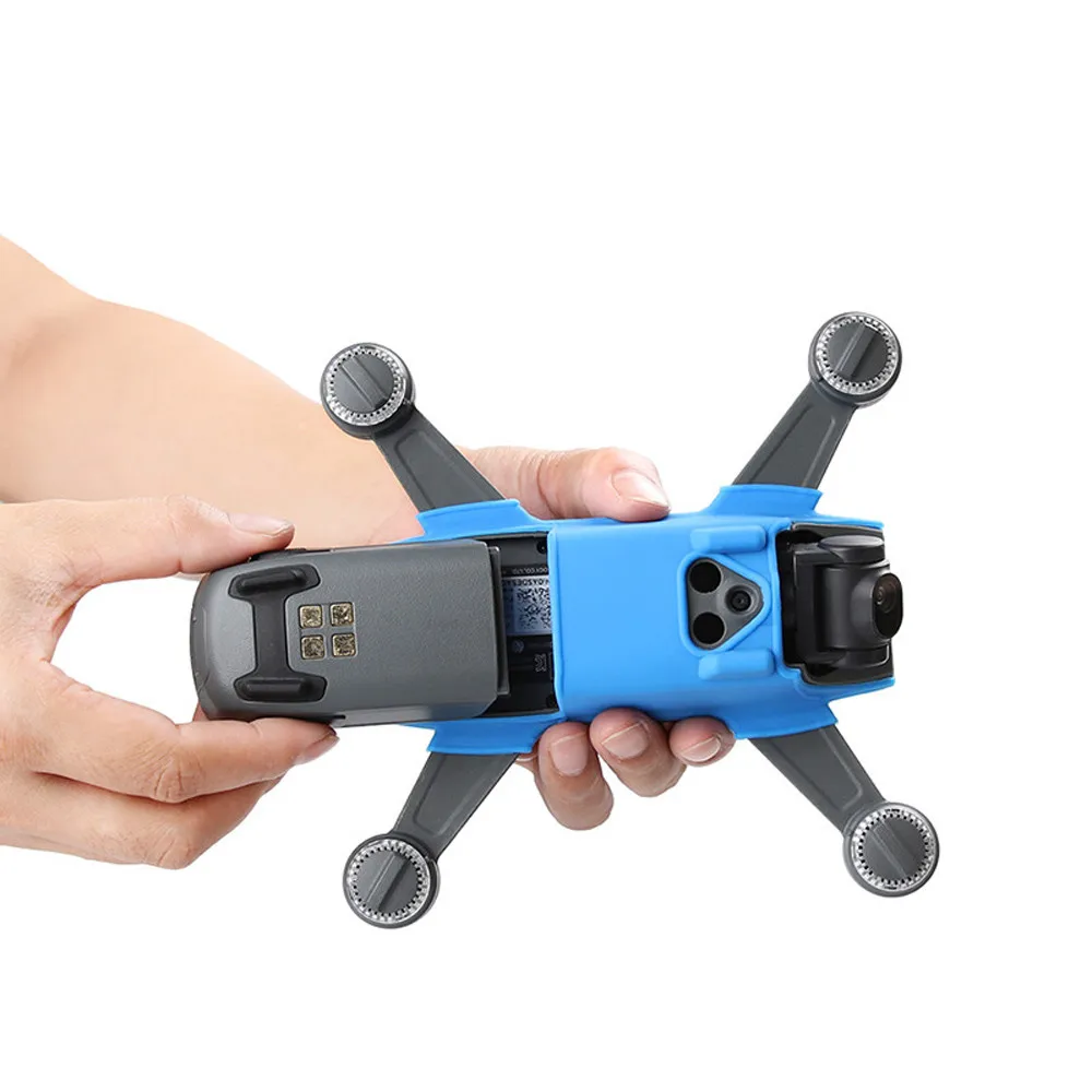 Для DJI SPARK Body силиконовый чехол Защитная крышка прочные защитные аксессуары Прямая поставка 0801