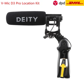 

Deity V-Mic D3 Pro Location Kit Microphone Extremely Low Distortion THD Super Cardioid Polar Pattern Broadcast Recording Studio