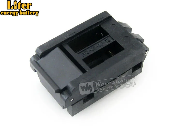 Горячая продажа! FPQ 64 0.8 13 Enplas IC тестовая розетка адаптер 0 8 мм Шаг QFP64 TQFP64 FQFP64 PQFP64