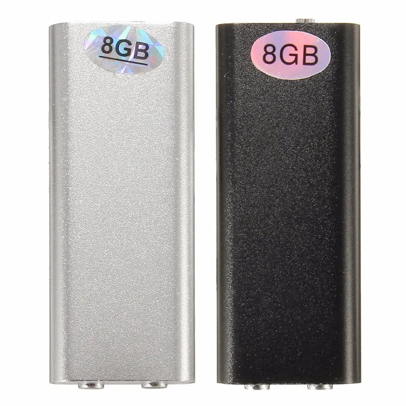 Одежда высшего качества 8 Гб Mini USB цифровой Аудио Диктофон Регистраторы Запись Диктофон MP3 плеер USB флэш-памяти ручка многофункциональный 150Hr