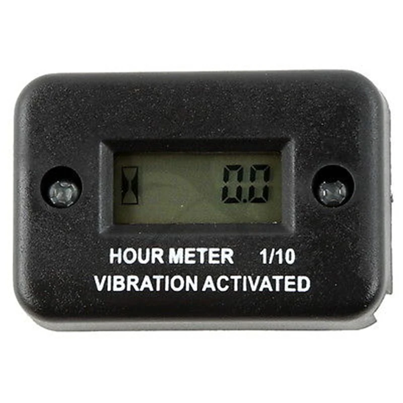 

Motorcycle New Tach Vibration Activated Hour Meter For ATV Snowmobile Gas Engine Motorcycle Accessories