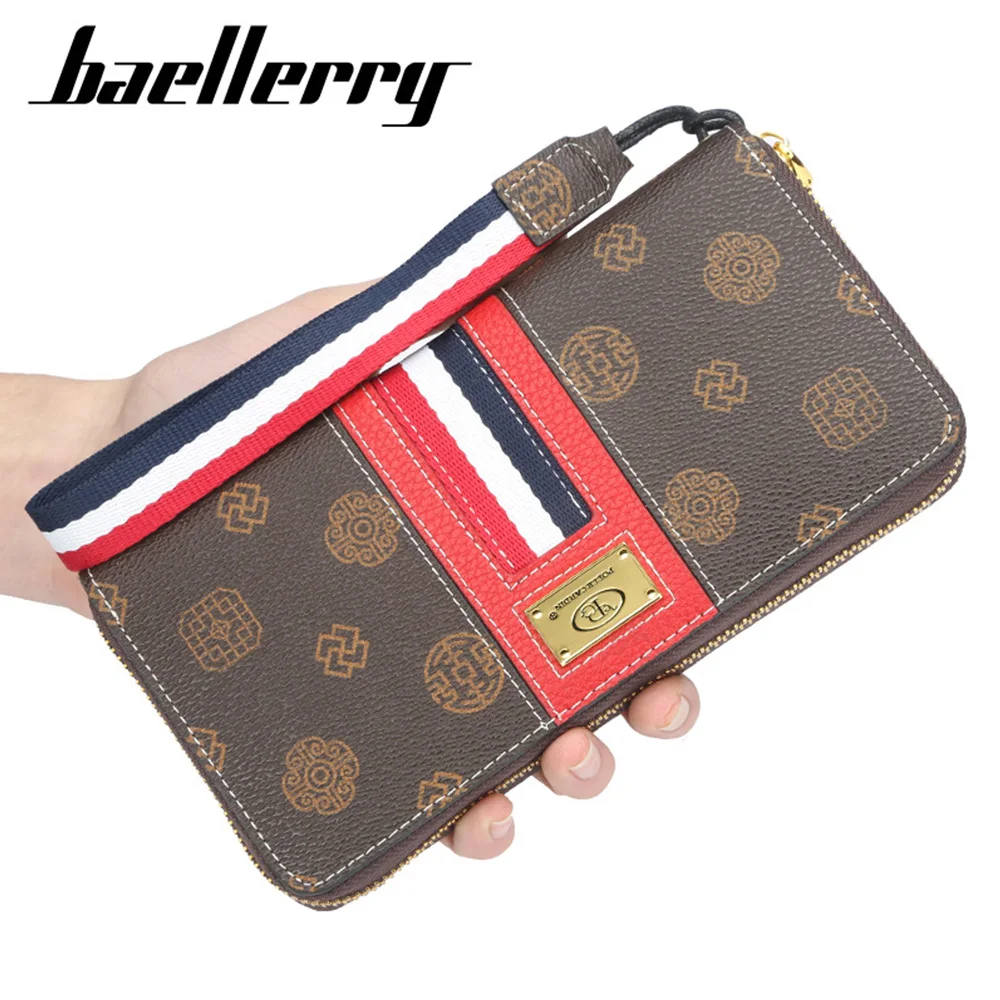 

2019 Long Women Wallets Big Brand High Quality PU Leather Card Holder Fashion Female Purse Tassel Zipper Wallet For Girl